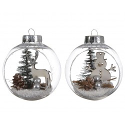 Boule Renne/Bn Transparente...