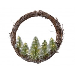Couronne Forêt Led/Pile...