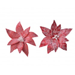 Poinsettia Artif S/Clip...