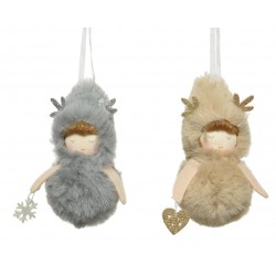 Fille Fourrure Cœur/Flocon...