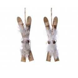 Skis À Suspendre Pin...