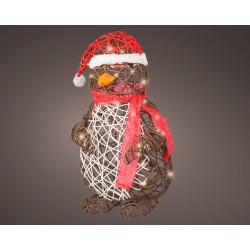Pingouin Fil Led/Pile Osier...