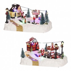 Scene plaisir neige batt...