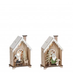 Maison bois a/PN noir/ h20...