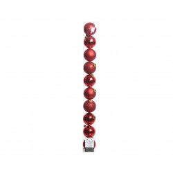 Tube De Boules X10 Rouge En...