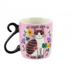 Mug Chat Parme 9Cm-Magali...