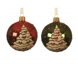 Boule Sapin Noeud...