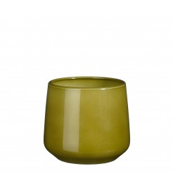Cache-Pot Amber Rond Vert...