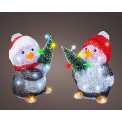 Pingouin Led/Pile Acrylique...