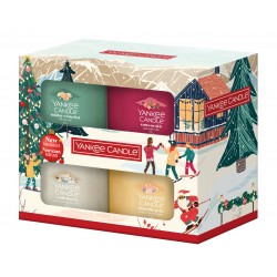 Coffret 4 Votives En Verre...