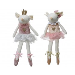 Souris Danseuse Rose...