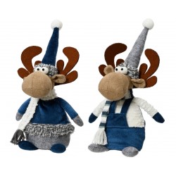 Cerf Bleu En Polyester H30...