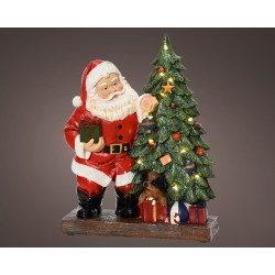 Père Noël Sapin/Cadeaux Led...