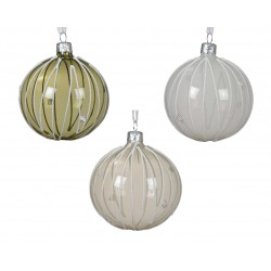 Boule Lignes Paillettes...