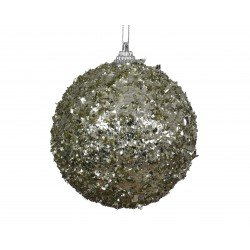 Boule Sequins Vert Romarin...