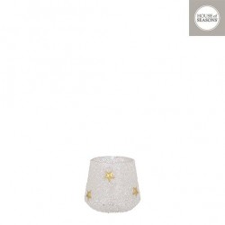 Portebougie etoile blc Ø9 H8.5