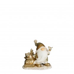 Gnome Sac Cadeau Or H11 -...