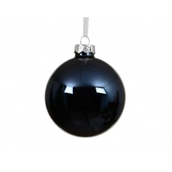 Boule Bleu Nuit En Verre Ø8...