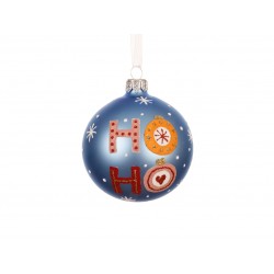 Boule Ho Ho Ho Bleu En...