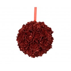 Boule Rose Paillette Rouge...