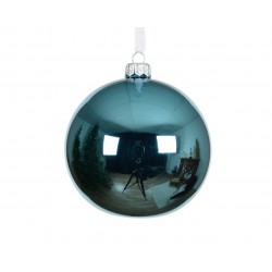 Boule Bleu En Verre Ø10 -...
