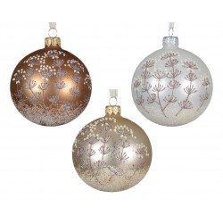 Boule Rose/Beige Ø8 En...