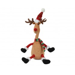 Renne Assis Rouge/Brun En...