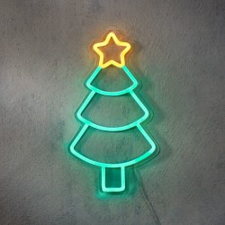 Neon Light Led Sapin...