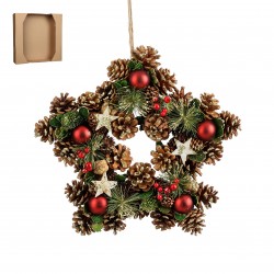 Couronne Étoile Roslyn Brun...