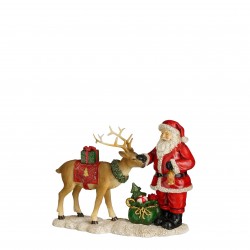 Père Noël + Renne Rouge En...