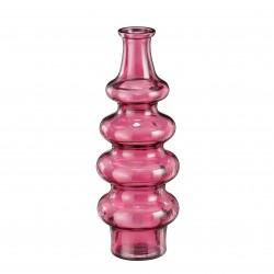 Vase Sira Rose En Verre...