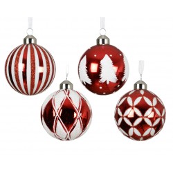 Boule Nordique Rouge/Blanc...