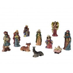 Santons Nativité X10 En...