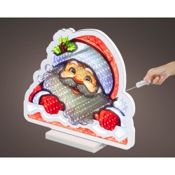 Tête de père noël infini...