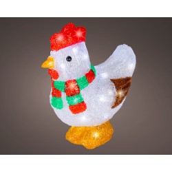 Poule 30LED/PILE...