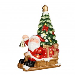 Traineau Père Noël Led...