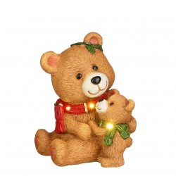 Ours+Ourson Led Marron...