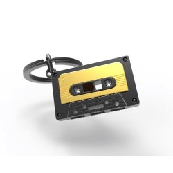 Porte-Clés Cassette Audio...